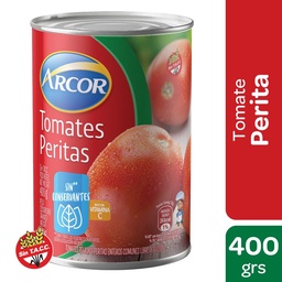 Tomate Perita Arcor   Lata 400 gr