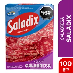 Snacks Saladix Calabresa Est 100 grm