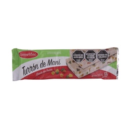 Turron Cannettine de Mani Blando con Fruta Paq 120 grm