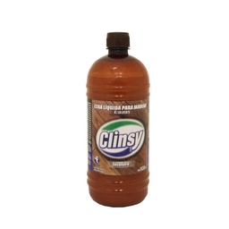 Cera Liquida para Madera Incoloro Clinsy 900ml