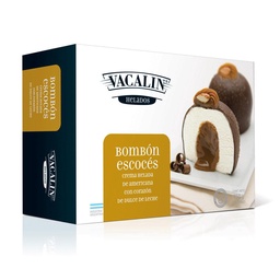 Postre Helado Bombón Escoces Vacalin 750g