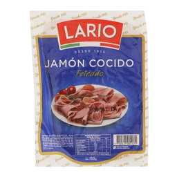 Jamon Cocido Feteado Lario x 150 grm