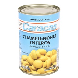 Champignon Enteros Caraca Lat 400 grm