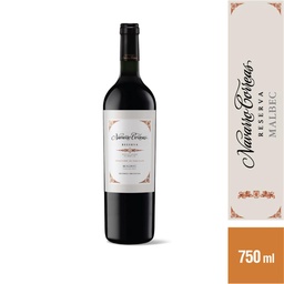 Vino Malbec Reserva Navarro Cor Bot 750 cmq