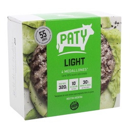 Medallones Paty  4 uni x 80 gr Light