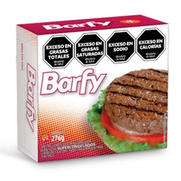 Medallon Carne Vacuna con Soja Barfy 276g