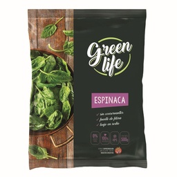 Espinaca . Green Life Paq 500 grm