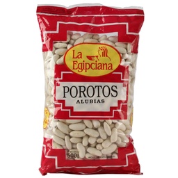 Porotos Alubia La Egipciana   Bolsa 500 gr