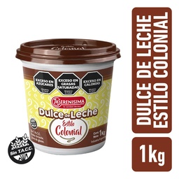 Dulce de Leche La Serenisima Colonial 1kg