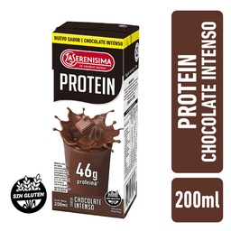 Leche Descremada Protein Chocolate Intenso La Serenisima 200ml