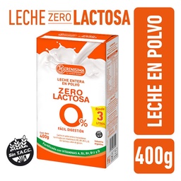 Leche E/polvo Zero Lactosa F La Serenisi Est 400 grm