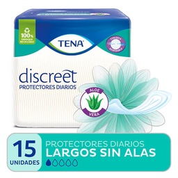 Protector Tena Discreet Largo Sin Alas x15