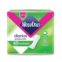 Protectores Diarios Protección Normal Nosotras 60 uni