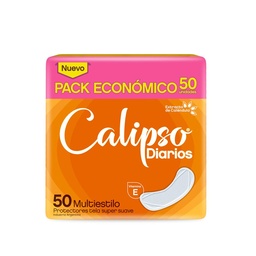 Protectores Diarios Multiestilo Calipso 50u