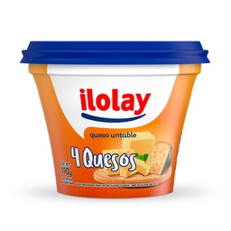 Queso Untable Ilolay 4 Quesos 190 gr