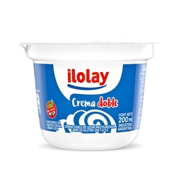 Crema de Leche Ilolay Doble 200cc