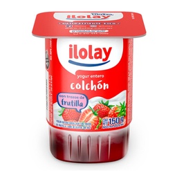 Yogur Entero Ilolay Frutillas Colchón Frutas 150g