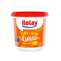 Dulce de Leche Ilolay Clásico Pote 1 kg