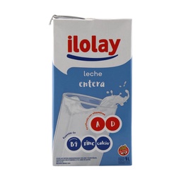 Leche Entera Larga Vida Ilolay Ttb 1 ltr