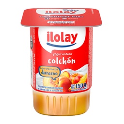 Yogur Entero Ilolay Duraznos Colchón Frutas 150g