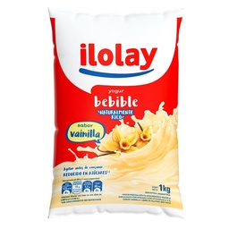 Yogur Entero Ilolay Vainilla Bebible 1kg