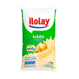 Yogur Descremado Ilolay Vainilla Bebible 1kg