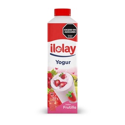 Yogur Bebible Entero Sabor Frutilla Ilolay 950g