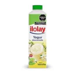 Yogur Bebible Descremado Sabor Vainilla Ilolay 950g