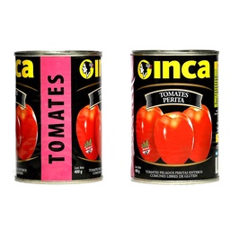 Tomate Pelado Entero Inca 400g