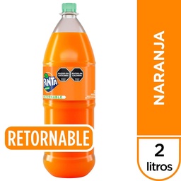 Gaseosa Fanta Naranja 2 lt