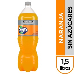 Fanta Zero Naranja 1,5 lt