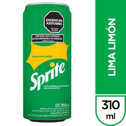 Gaseosa Sprite Lima-limón 310 ml