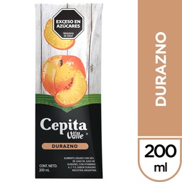 Jugo Cepita Del Valle Durazno 200 ml