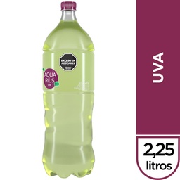 Agua Saborizada Aquarius Uva 2,25 lt