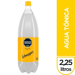 Gaseosa Schweppes Tónica 2,25 lt