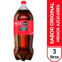 Gaseosa Coca-cola Sabor Original  3 lt