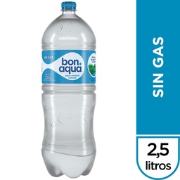 Agua Mineral Bonaqua Sin Gas 2,5 lt