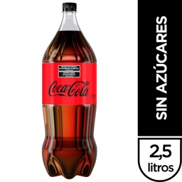 Gaseosa Coca-cola Zero 2,5 lt