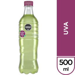 Agua Saborizada Aquarius Uva 500 ml