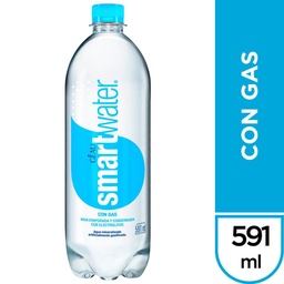 Agua Mineral Smartwater con Gas 591ml