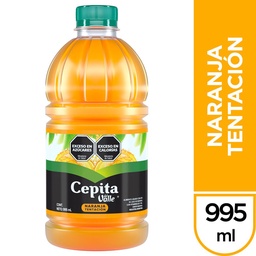 Jugo Naranja Tentación Cepita 995 ml