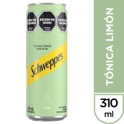 Gaseosa Tonica Limon Schweppes 310ml