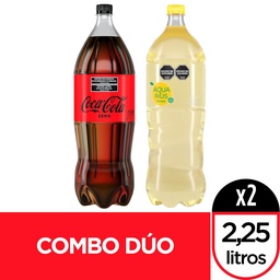 Pack Dúo Coca Cola Sin Azucar+aquarius Pomelo 4.5l