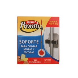 Soporte para Colgar Mopas y Escobas x1 u.