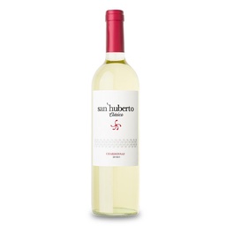 Vino Chardonnay Clásico San Huberto 750ml