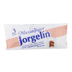 Maxi Alfajor Blanco Jorgelin 255 grm