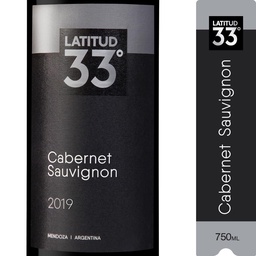 Vino Latitud 33 Cabernet Sauvignon 750ml