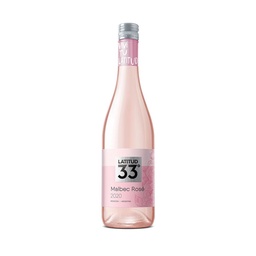 Vino Rose Latitud 33° Malbec Rose 750ml