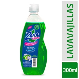 Lavavajillas Lima y Verbena Zorro Bot 300 ml