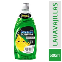 Detergente Limon Verde Platinum Magistral 500ml